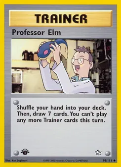 Kaart Professor Elm