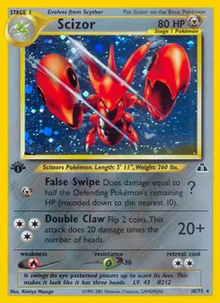 Kaart Scizor