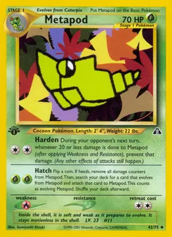 Kaart Metapod