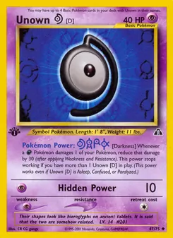 Kaart Unown [D]