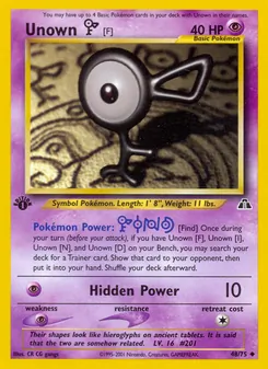Kaart Unown [F]