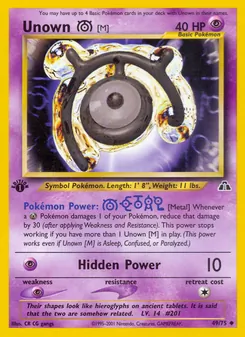 Kaart Unown [M]