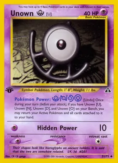 Kaart Unown [U]