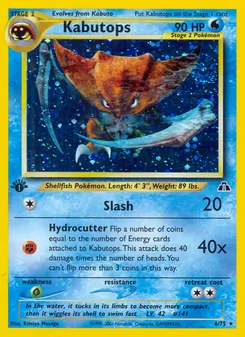 Kaart Kabutops