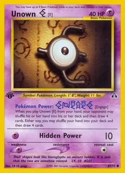 Kaart Unown [E]