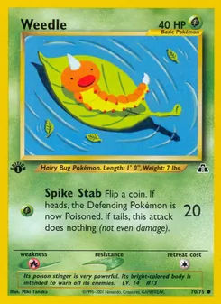 Kaart Weedle