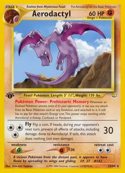 Kaart Aerodactyl