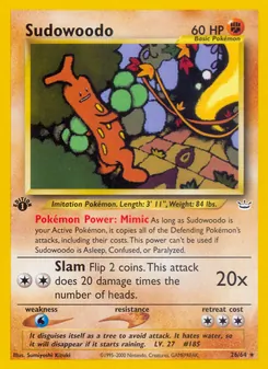 Kaart Sudowoodo