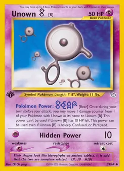 Kaart Unown [B]
