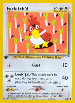 Kaart Farfetch'd