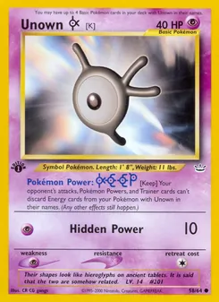 Kaart Unown [K]
