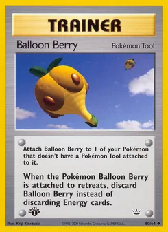 Kaart Balloon Berry