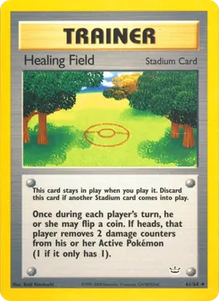 Kaart Healing Field