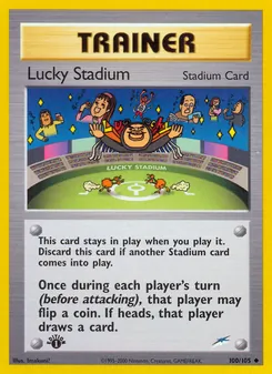 Kaart Lucky Stadium