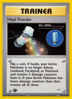Kaart Heal Powder