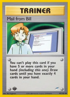 Kaart Mail from Bill