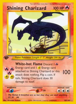 Kaart Shining Charizard