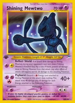 Kaart Shining Mewtwo