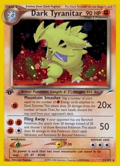 Kaart Dark Tyranitar
