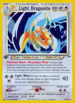 Kaart Light Dragonite