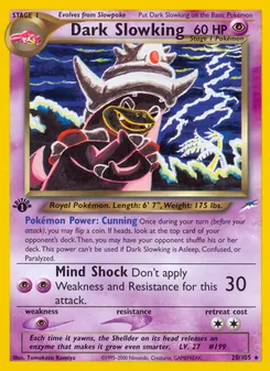 Kaart Dark Slowking