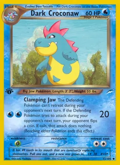 Kaart Dark Croconaw