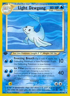 Kaart Light Dewgong