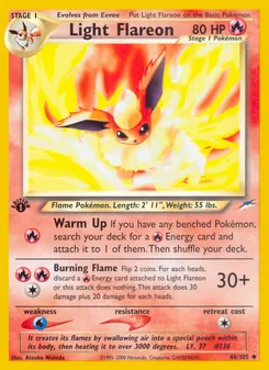 Kaart Light Flareon