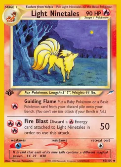 Kaart Light Ninetales
