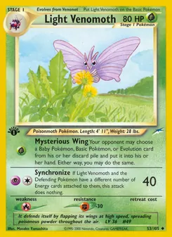 Kaart Light Venomoth