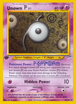 Kaart Unown [P]
