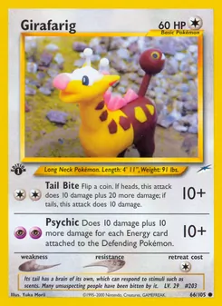 Kaart Girafarig