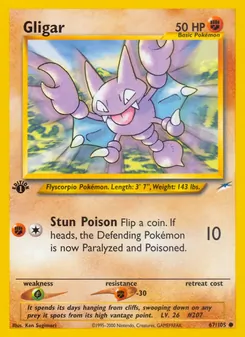 Kaart Gligar