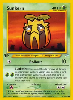 Kaart Sunkern