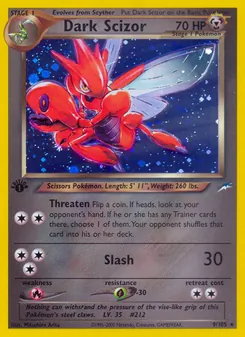 Kaart Dark Scizor