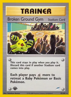 Kaart Broken Ground Gym