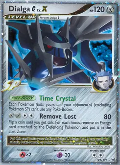 Kaart Dialga G LV.X