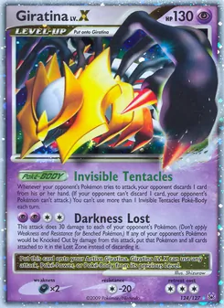 Kaart Giratina LV.X