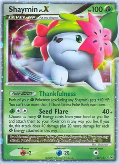 Kaart Shaymin LV.X