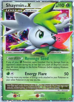 Kaart Shaymin LV.X