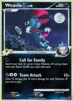 Kaart Weavile G