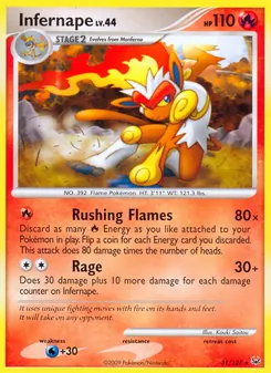 Kaart Infernape