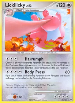 Kaart Lickilicky