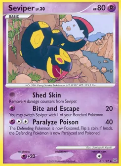 Kaart Seviper