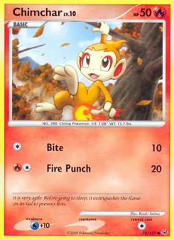 Kaart Chimchar