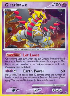 Kaart Giratina