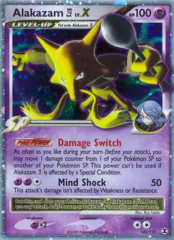 Kaart Alakazam E4 LV.X