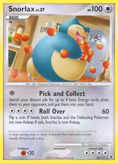 Kaart Snorlax