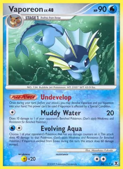 Kaart Vaporeon