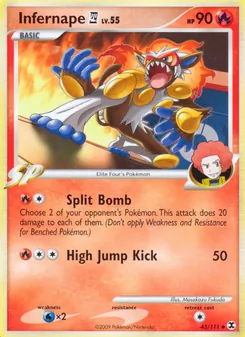 Kaart Infernape E4